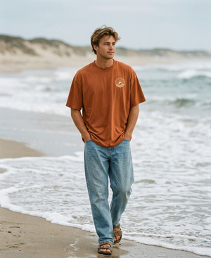 SaltTee Kompass – Oversize Beach Shirt