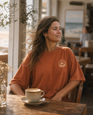 SaltTee Kompass – Oversize Beach Shirt