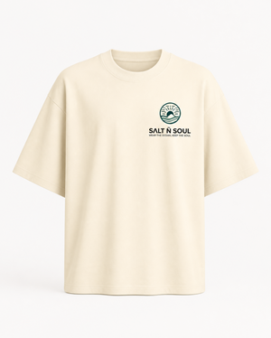 SaltTee Smile – Heavy Oversized shirt