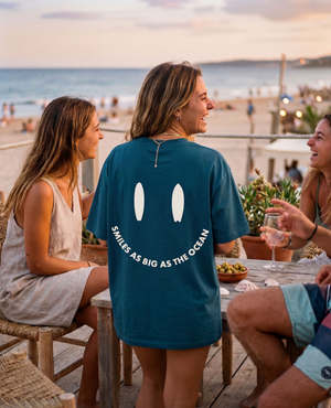 SaltTee Smile – Heavy Oversized shirt