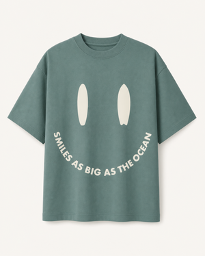 SaltTee Smile – Heavy Oversized shirt