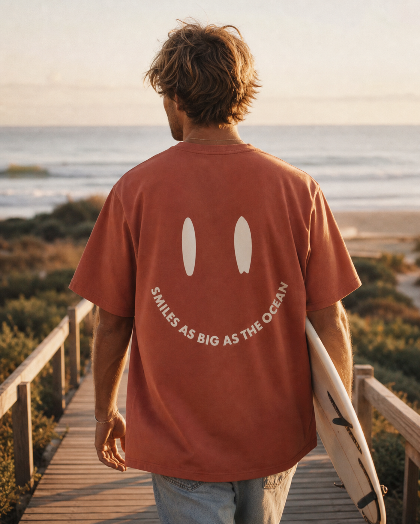 SaltTee Smile – Heavy Oversized shirt