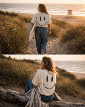 SaltTee Smile – Heavy Oversized shirt