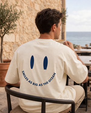 SaltTee Smile – Heavy Oversized shirt