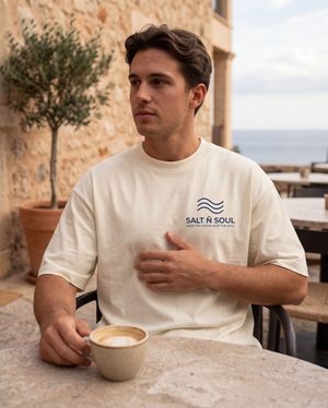 SaltTee Smile – Heavy Oversized shirt